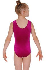 Sparkle Sleeveless Crystal Star Gymnastics Leotard