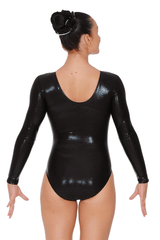 Elegance Long Sleeve Shine Gymnastics Leotard Motif 7