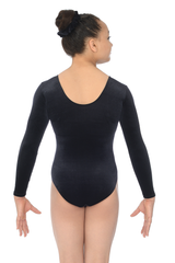 Panache Butterfly Motif Long Sleeve Gymnastics Leotard