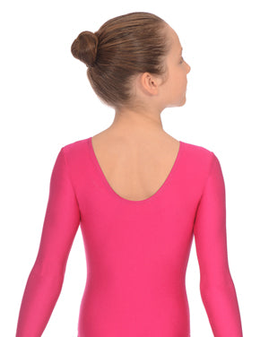 Rhapsody Long Sleeved Nylon Lycra Leotard