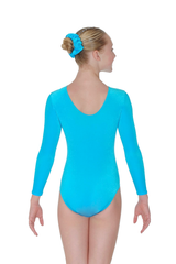 Sunbeam Long Sleeve Smooth Velour Leotard Motif 8