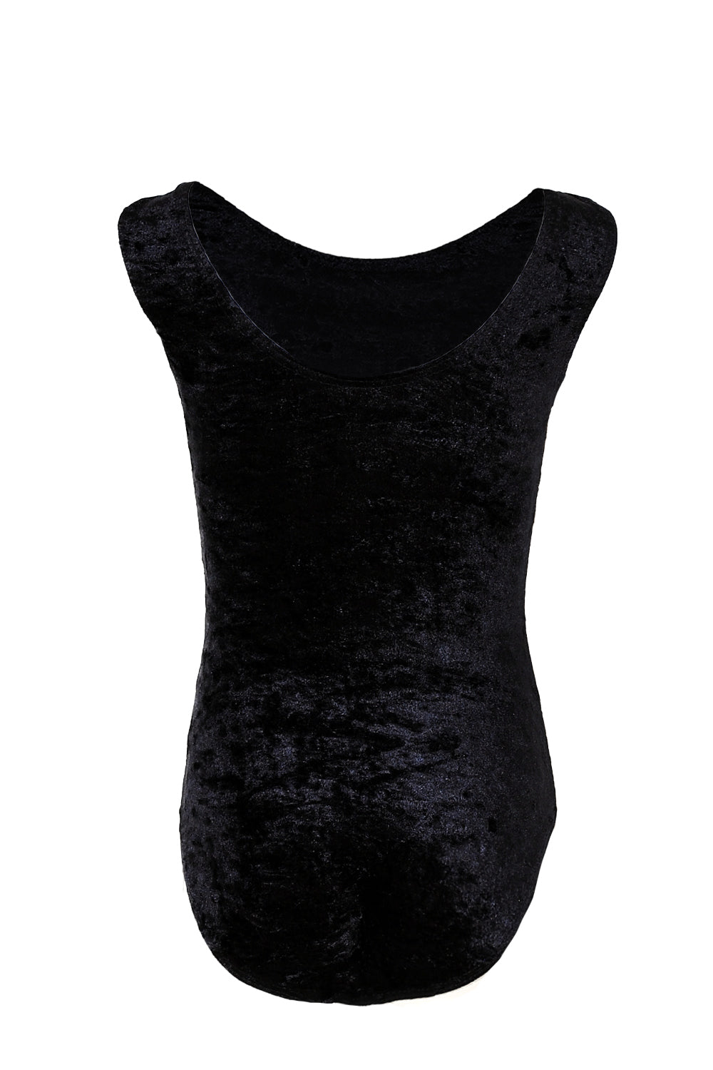 Salto Sleeveless Crushed Velour Leotard