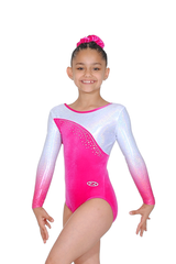 Idol Ombré Long Sleeve Leotard