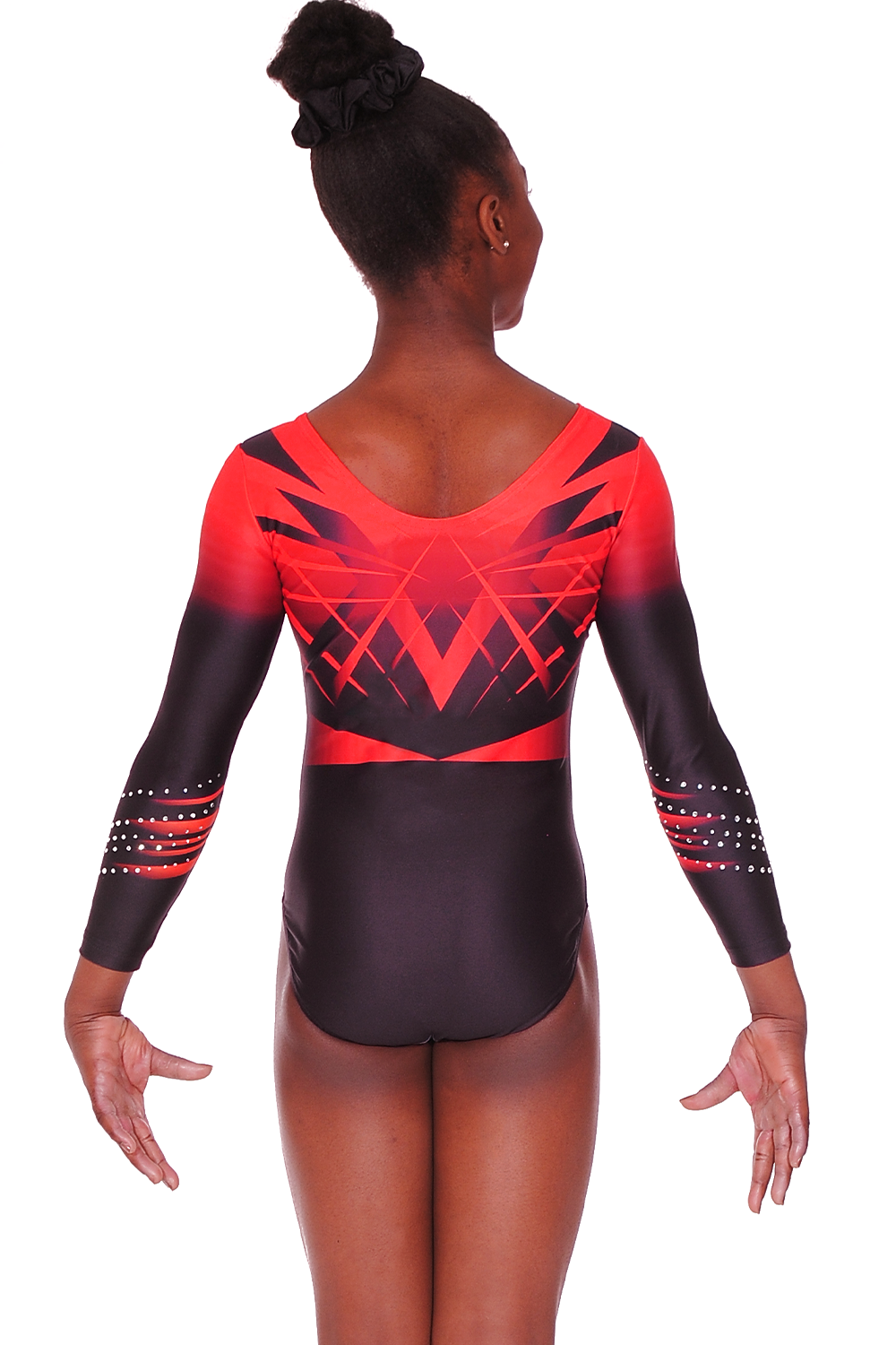 Vision Sublimated Matte Lycra Long Sleeve Leotard