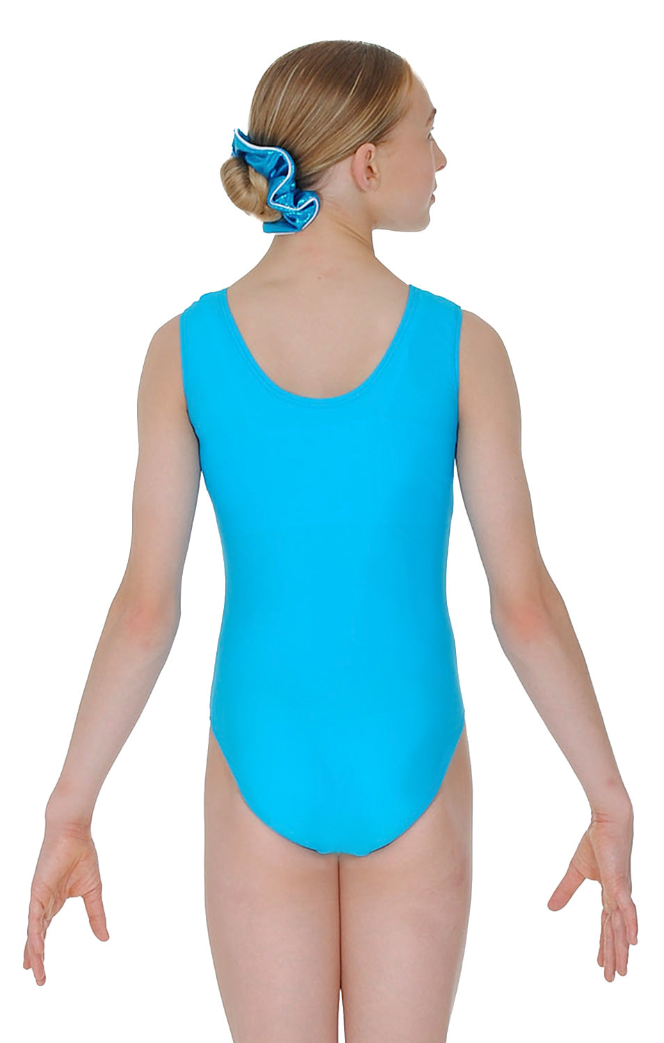 Affinity Matt Lycra Econyl® Leotard with Sparkling Crystal Motif