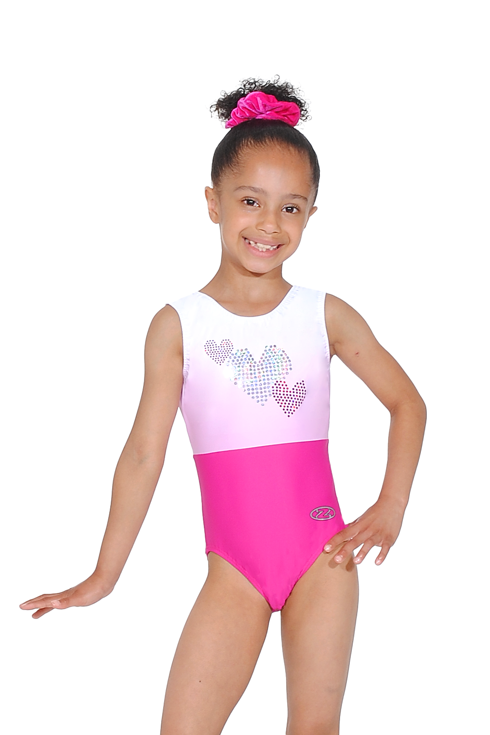 Love Sleeveless Leotard with Cut-out Bow Back