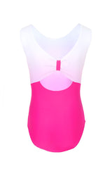 Love Sleeveless Leotard with Cut-out Bow Back