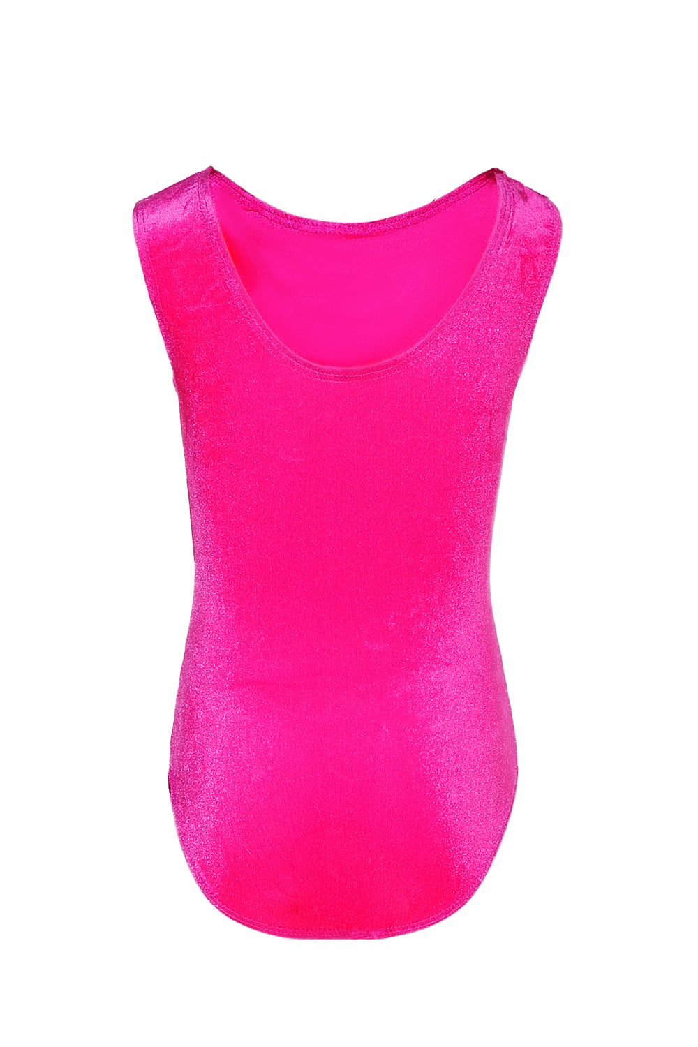 Maisie Smooth Velour Girls' Leotard with Sequin Motif