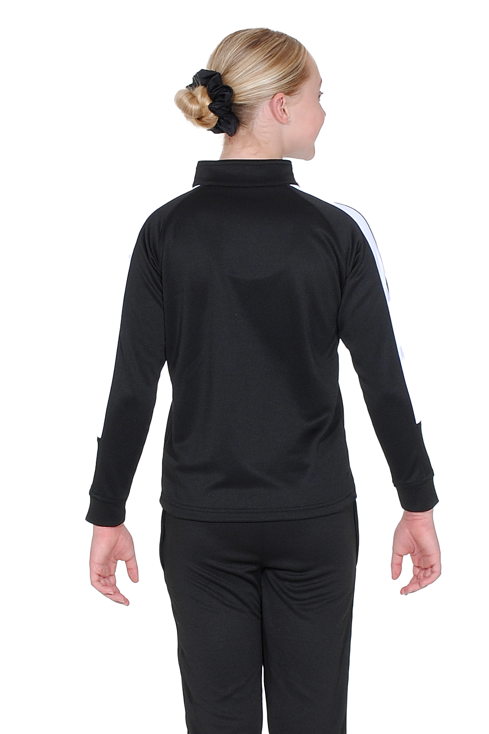 Two-Tone Zipped Tracksuit Top