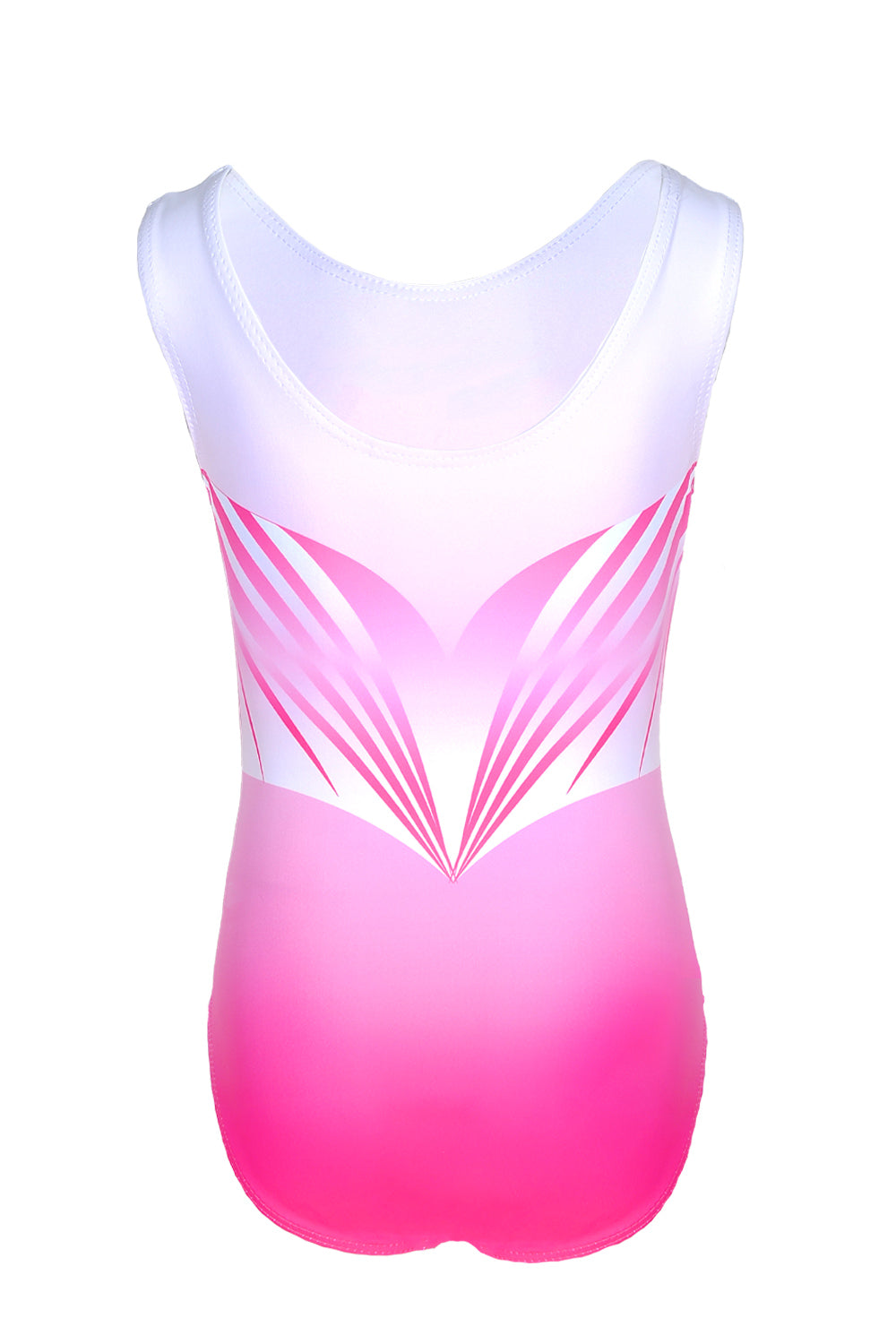 Passion Matt Print Sleeveless Leotard with Crystal Motif