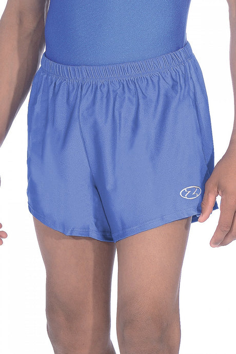 Boys'/Men's Gymnastics Shiny Nylon Lycra Shorts