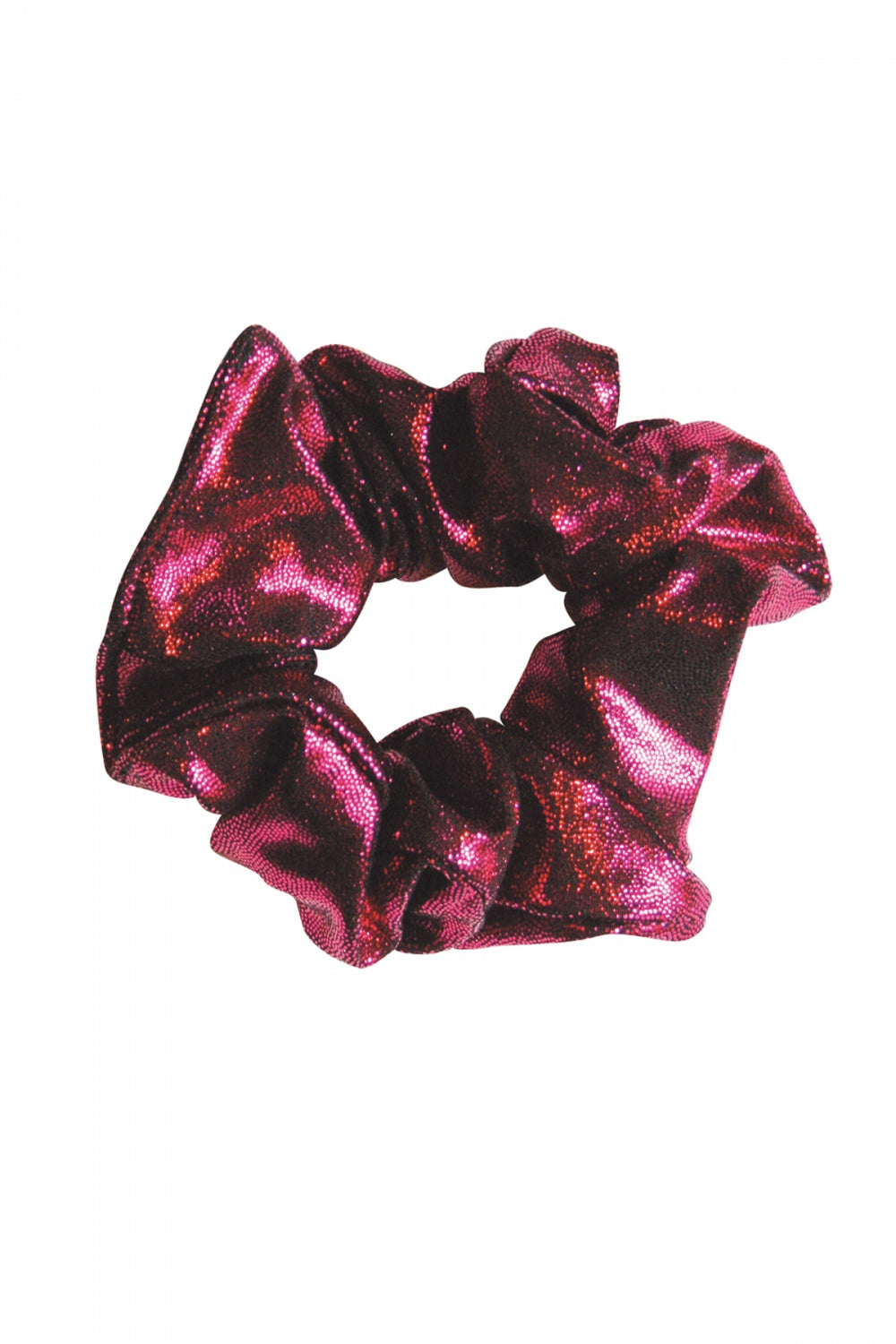 Shiny Lycra Hair Scrunchie