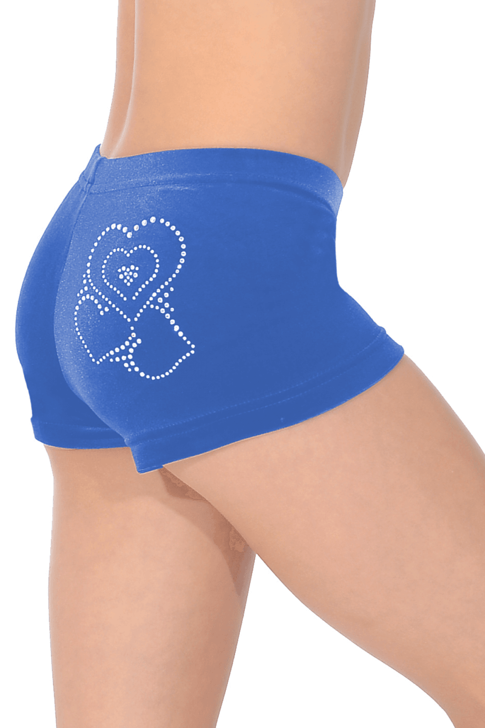 Amour Crystal Motif Hipster Shorties